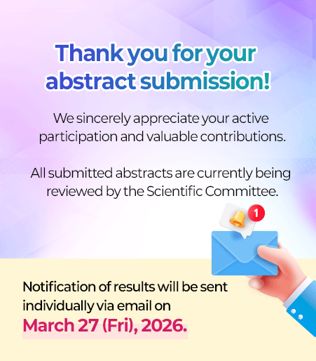 Thank you for your abstract submission!